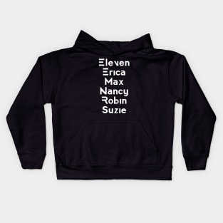 The Sheroes of Stranger Things Season 3 T-shirt The ones who kick butt, empower, and save the day! Kids Hoodie